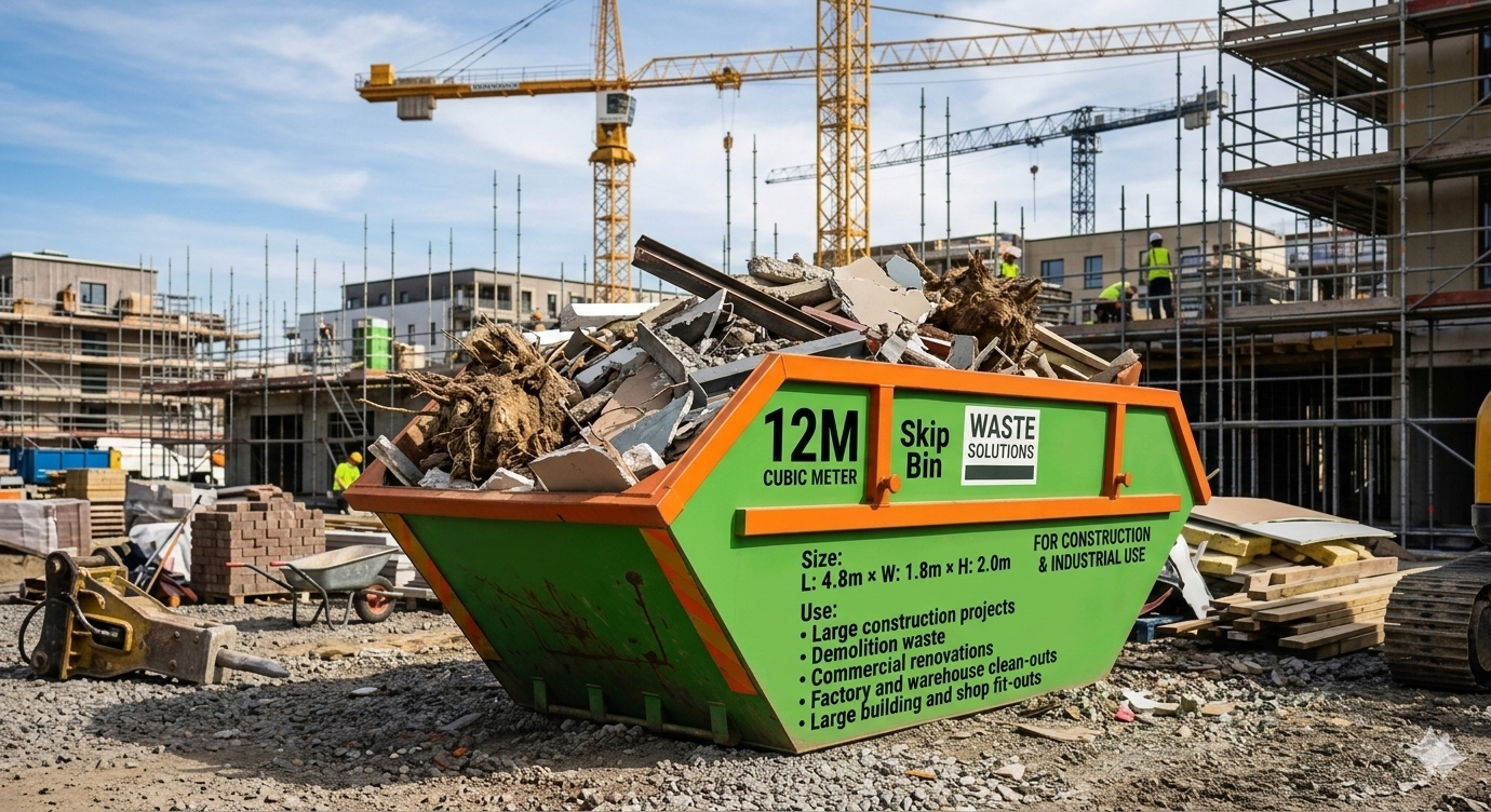 12m Skip Bin