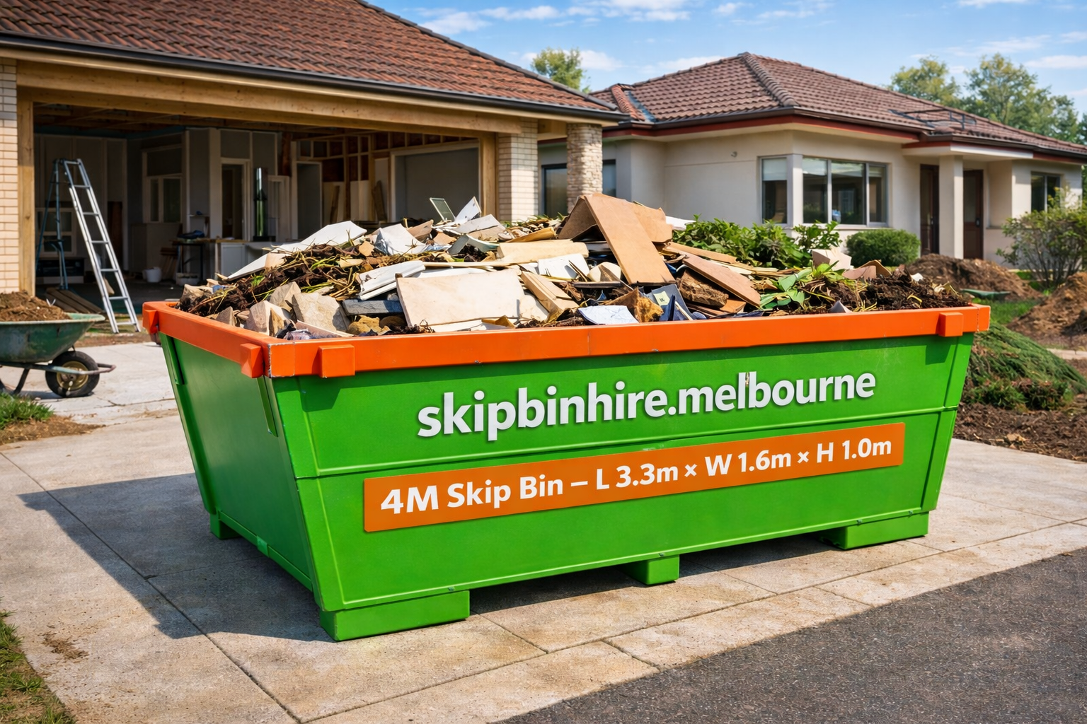 4m Skip Bin